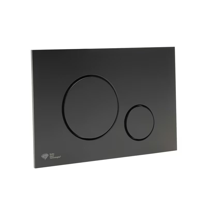 Dvokoličinsko tipka za aktiviranje SAT pro mehaničko ispiranje u mat crnoj izvedbi