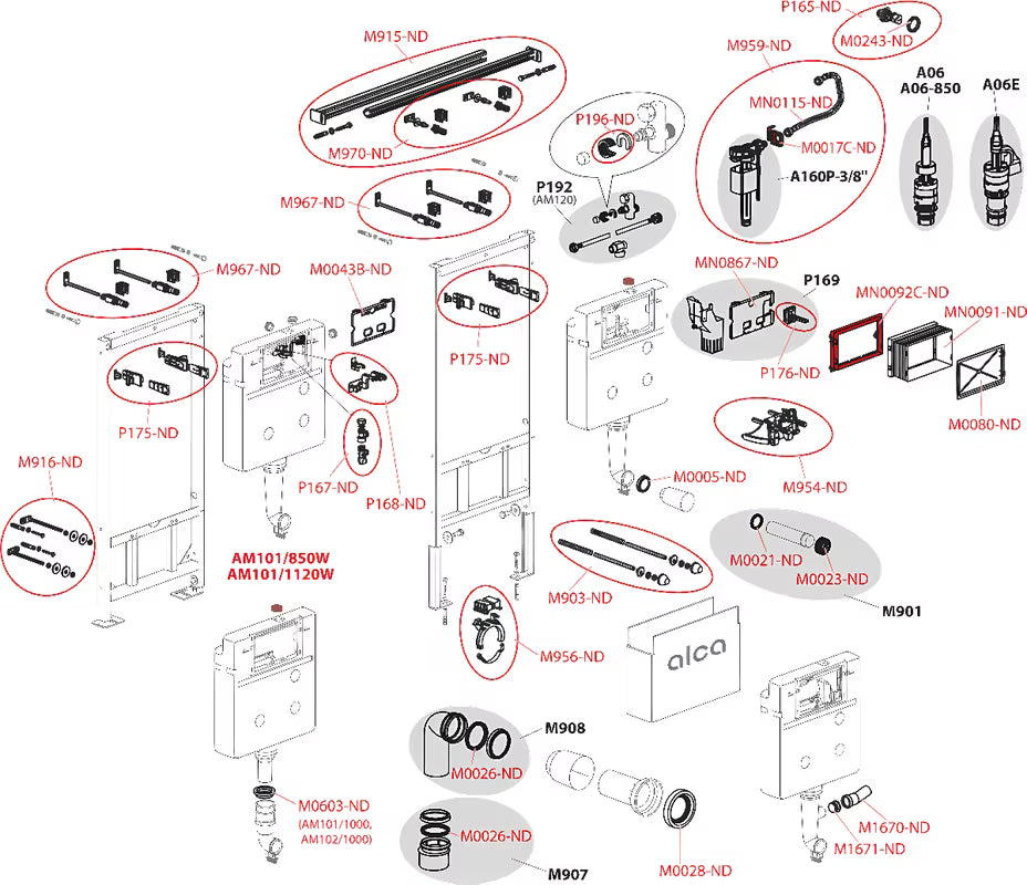 Podžbukni vodokotlić za WC SAT u plavoj izvedbi pro viseća WC školjka sa štedljivim DualFlush ispiranjem