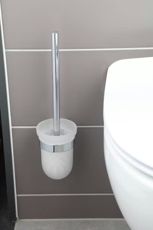 Zidna ČETKA za Wc SAT Project u kromu sa satiniranim staklom