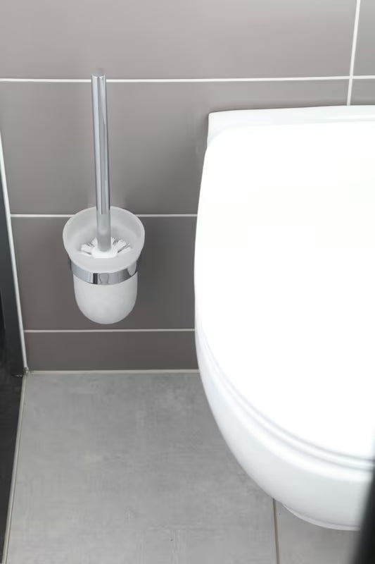 Zidna ČETKA za Wc SAT Project u kromu sa satiniranim staklom