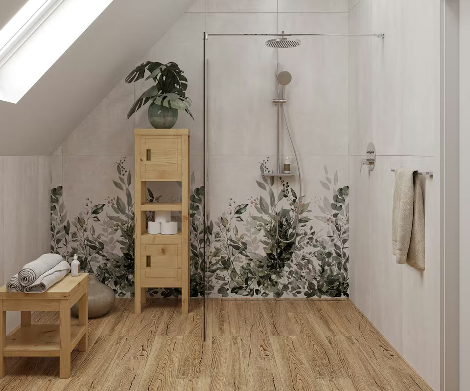 Podžbukna tuš i miješalica za kadu SAT Project u krom izvedbi s ručicom