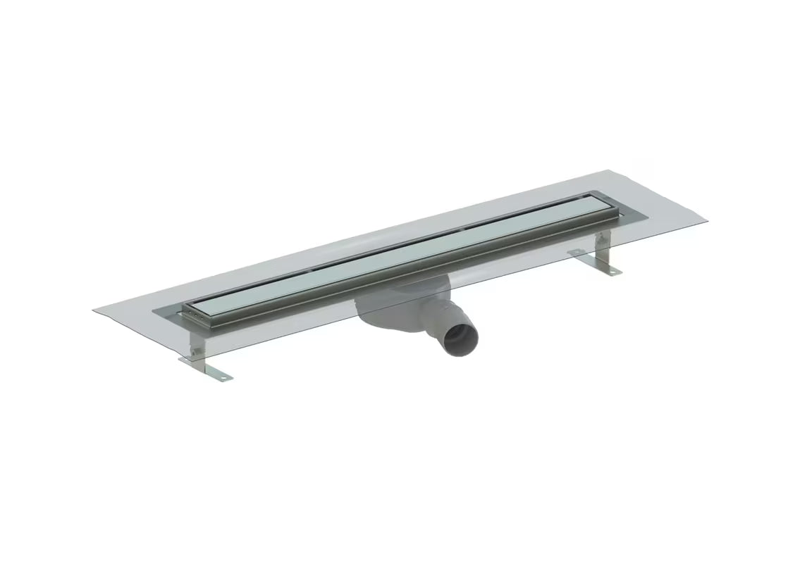 Nehrđajući tuš kanalica SAT Project 85 cm s obostranom rešetkom pro za puni izgled ili umetanje pločica