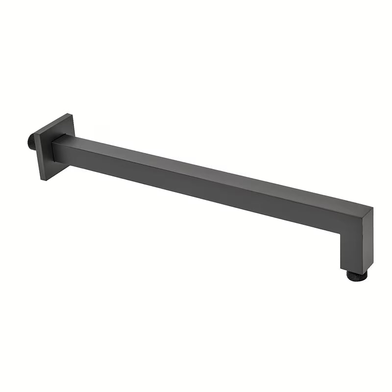 Crni nosač nadglavnog tuša SAT B-Way od metala, duljine 40 cm, pro modernu kupaonicu