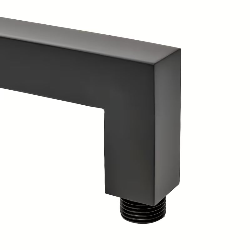 Crni nosač nadglavnog tuša SAT B-Way od metala, duljine 40 cm, pro modernu kupaonicu