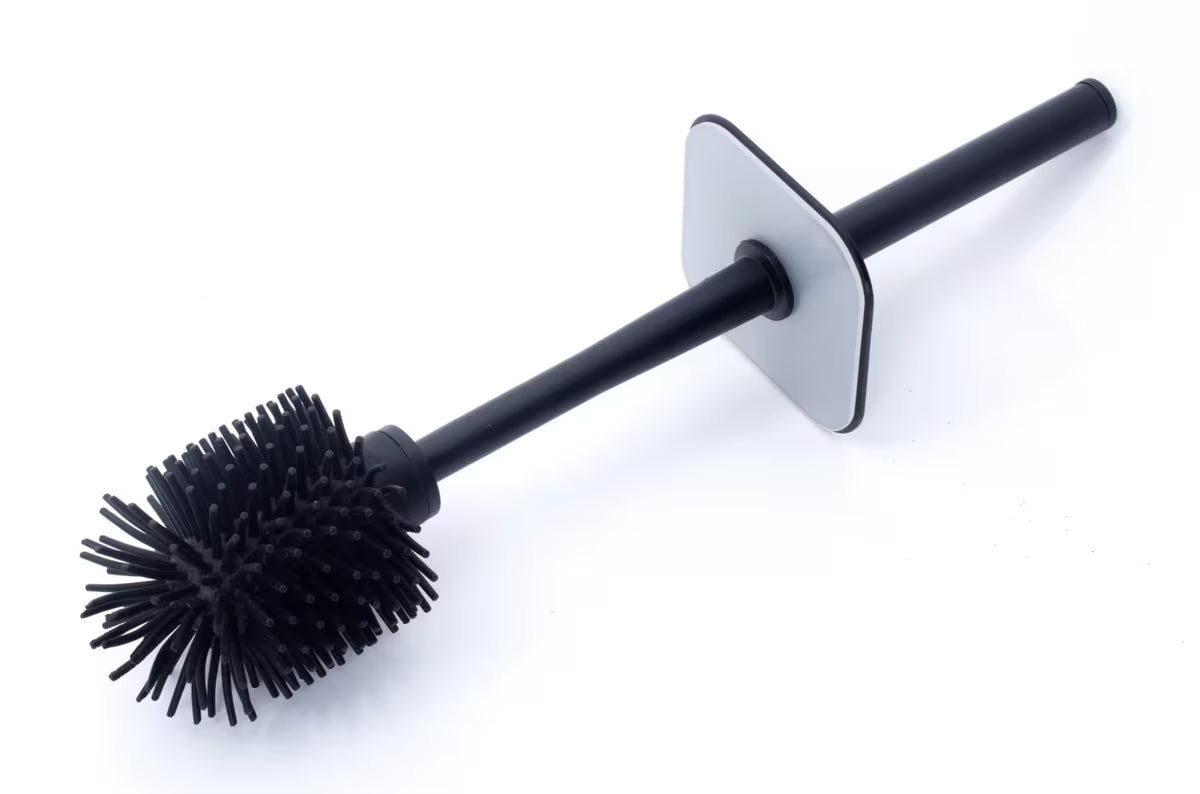 Crni mat ČETKA za Wc SAT s držačem za toaletni papir u metalnoj izvedbi
