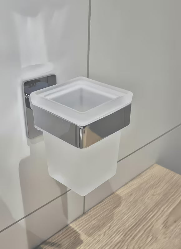 Kromirani držač čaša SAT pro montaža lijepljenjem bez bušenja