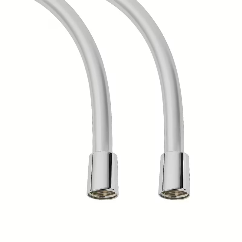 Srebrna tuš crijevo SAT Super flex 150 cm sa zaštitom protiv okretanja.