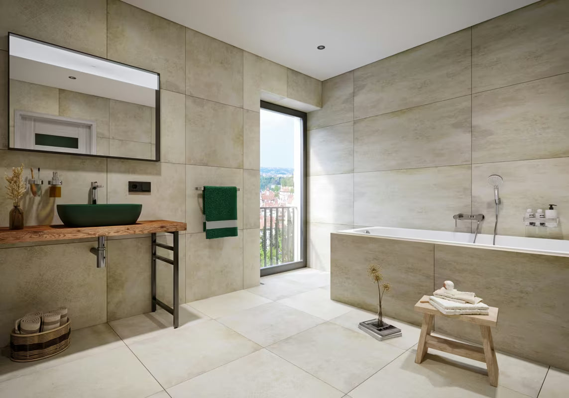 Zidni držač čaša SAT Simply R u krom izvedbi s mat staklom.