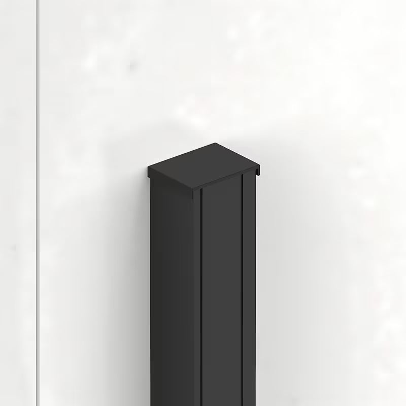 Kompenzacijski profil SAT Sk pro tuš vrata u crnoj mat boji