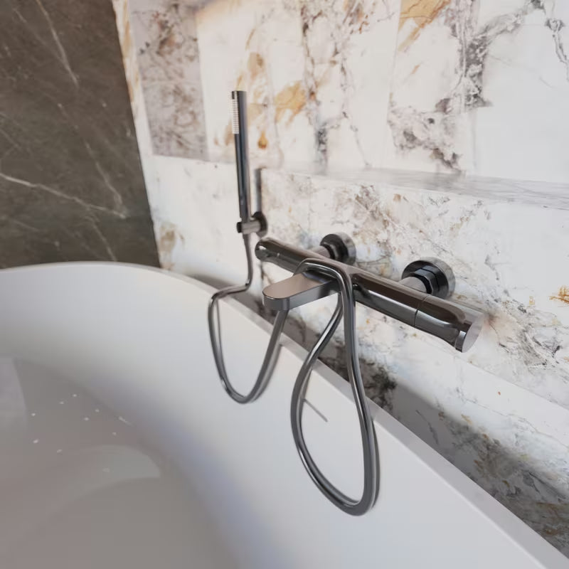 Tuš crijevo SAT Dark u mat izvedbi PVD Gun Metal, duljine 150 cm.