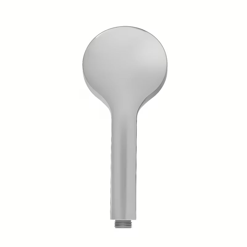 Kromirani ručni tuš SAT s jednom funkcijom i promjerom 10 cm sa silikonskim mlaznicama pro jednostavno održavanje.