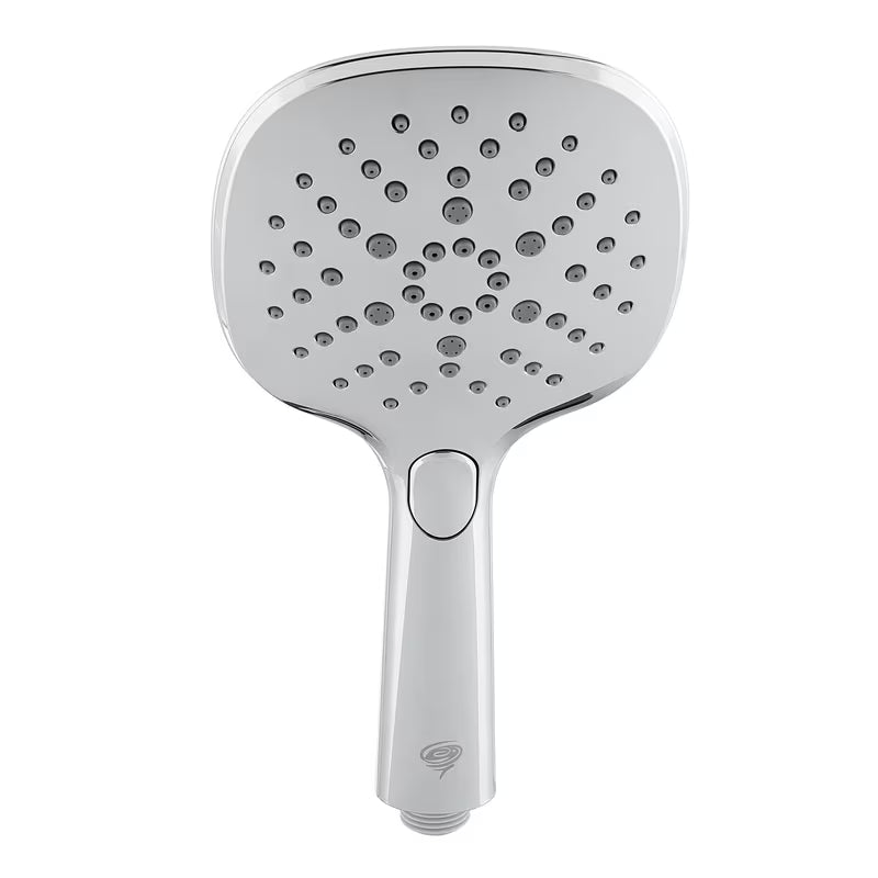 Krom ručni tuš SAT Chrome s tri vrste mlaza i prebacivanjem mlaza na tipku