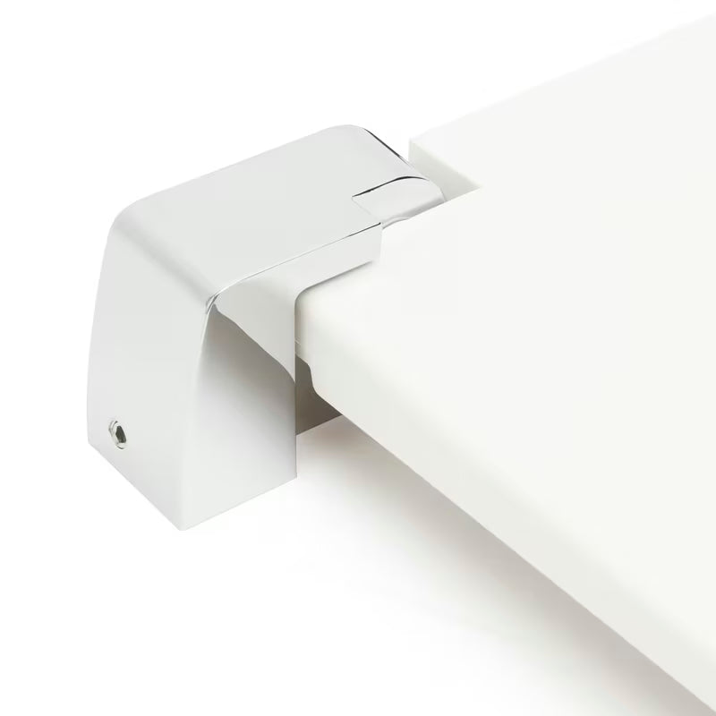 Bijelo sklopivo sjedalo za tuš SAT pro za udobnije i sigurnije tuširanje