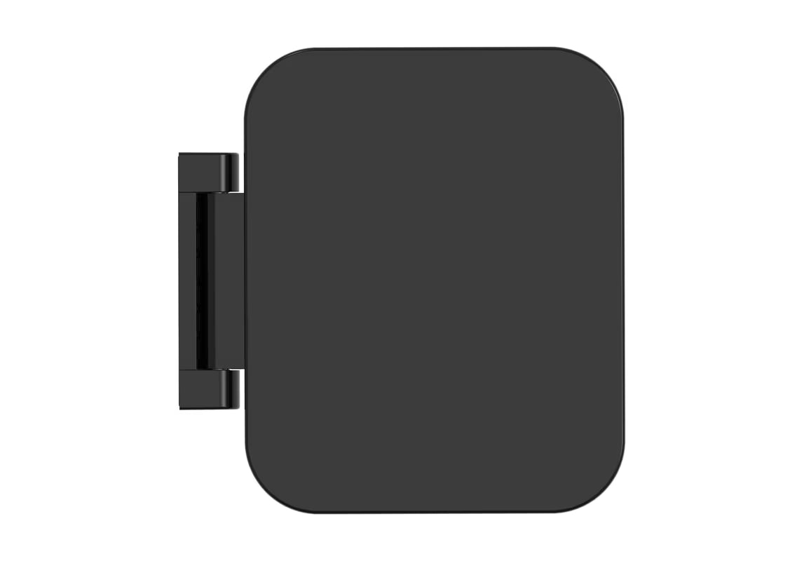 Crno sklopivo sjedalo za tuš SAT pro za udobno i sigurno sjedenje pod tušem