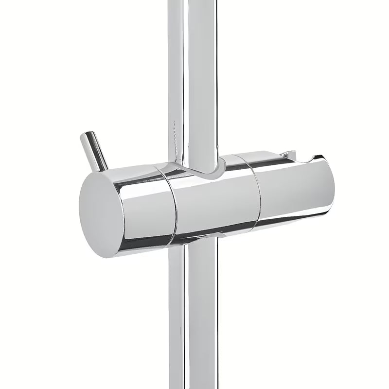 Kromirani termostatski tuš sustav SAT s nadglavnom tuš ružom 32 × 21 cm i ručnim tušem