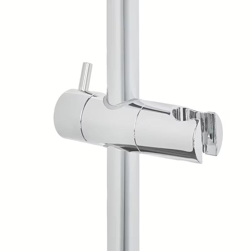 Kromirani termostatski tuš sustav SAT s nadglavnom tuš ružom 32 × 21 cm i ručnim tušem