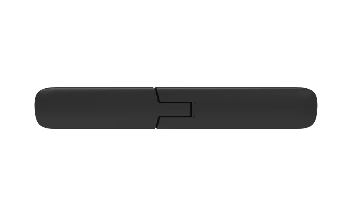 Tuš vrata s okretanjem SAT Tgd New 120 cm, crna mat, prozirno staklo i Easyclean premaz