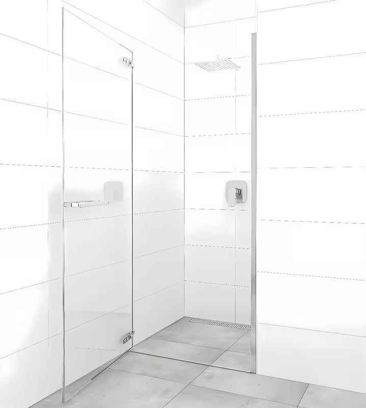 Tuš vrata SAT Tgd New 90 cm za nišu u sjajnom kromu s prozirnim staklom