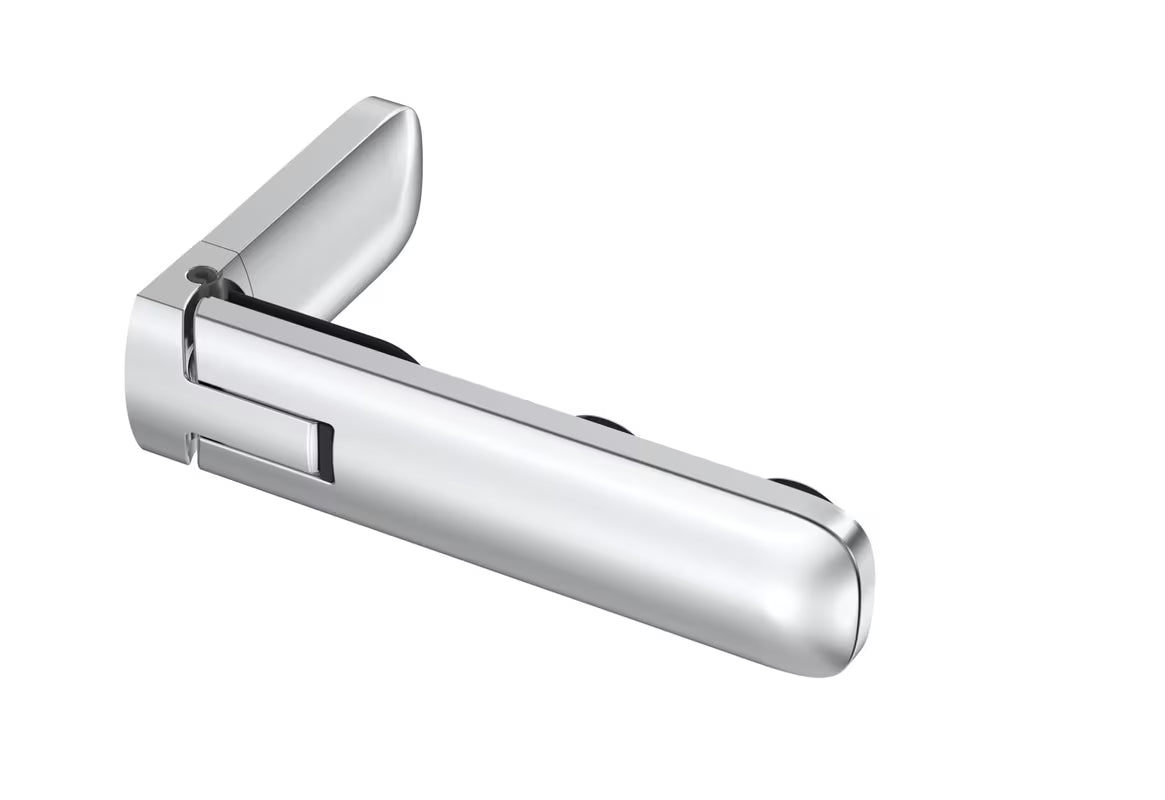 Zaokretna tuš vrata SAT TGD New 80 cm u sjajnom kromu s prozirnim staklom i Easyclean obradom.