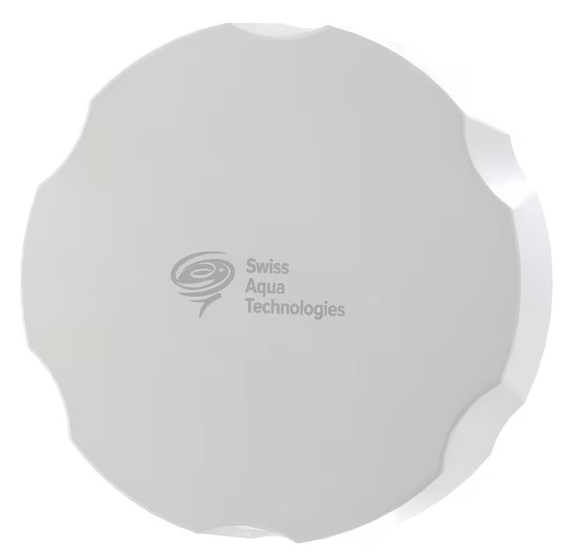 Odljevno preljevna Garnitura Za Kadu SAT – čep i upravljač u sjajnoj bijeloj boji, metalna izvedba