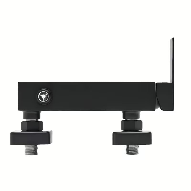 Jednoručna Baterija miješalica za tuš SAT Vision u mat crnoj boji pro za zidnu montažu