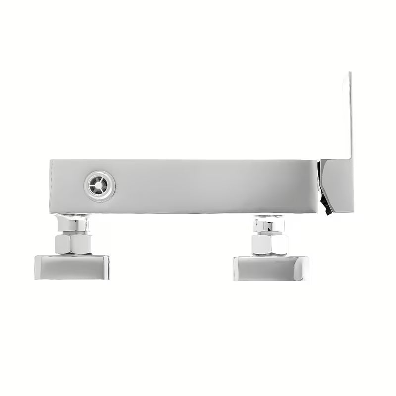 Kromirana zidna jednoručna baterija miješalica za tuš SAT Vision bez tuš seta