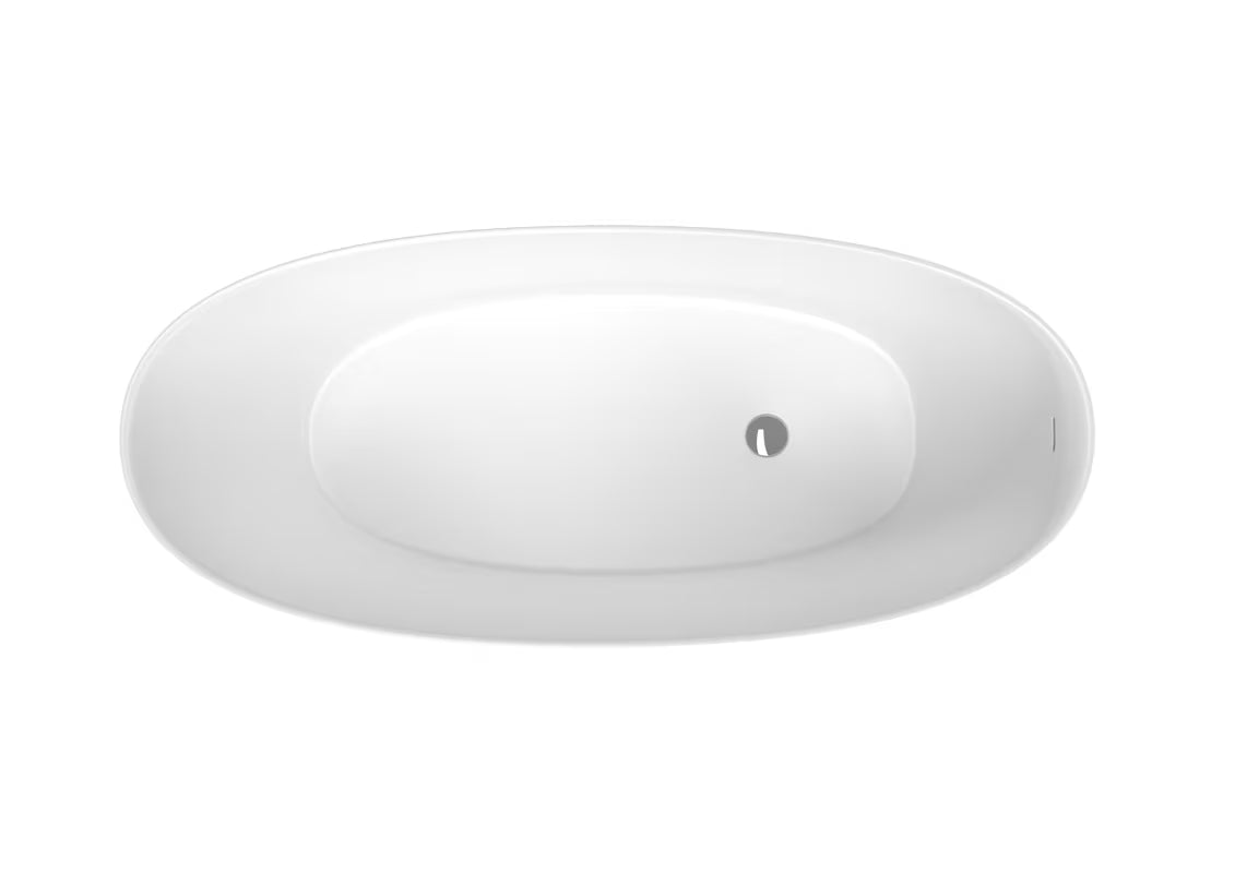 Samostojeća kada SAT Satami od lijevanog mramora s mogućnošću lijeve i desne orijentacije