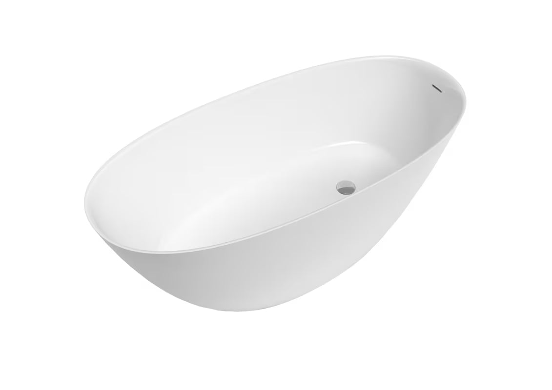 Samostojeća kada SAT Satami od lijevanog mramora s mogućnošću lijeve i desne orijentacije