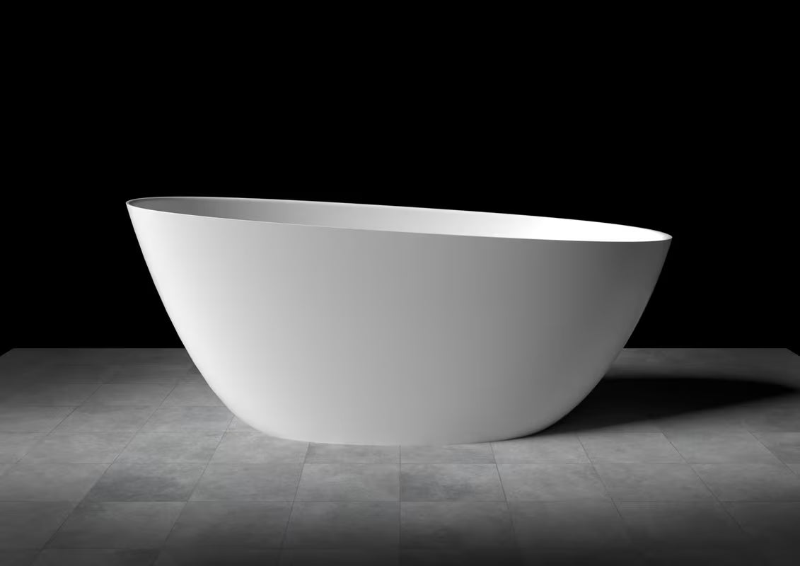 Samostojeća kada SAT Satami od lijevanog mramora s mogućnošću lijeve i desne orijentacije