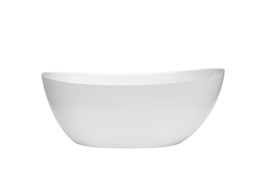 Samostojeća kada SAT od lijevanog mramora 158x77 cm s mogućnošću lijeve i desne orijentacije