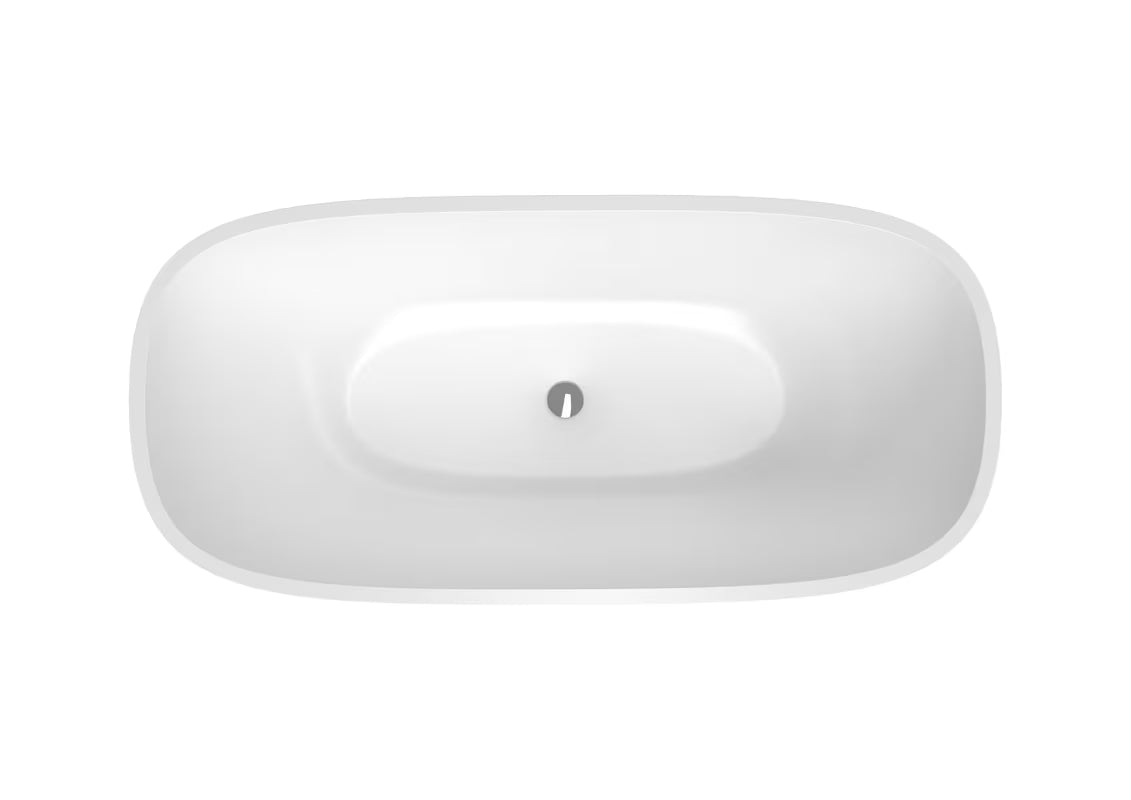 Samostojeća kada SAT od lijevanog mramora 160x75 cm s mogućnošću lijeve i desne orijentacije