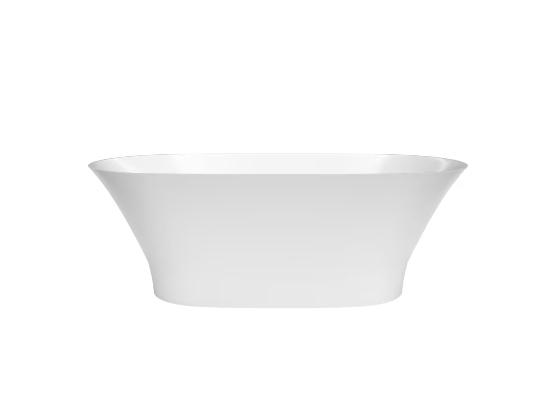 Samostojeća kada SAT od lijevanog mramora 157x69 cm s lijevom i desnom orijentacijom