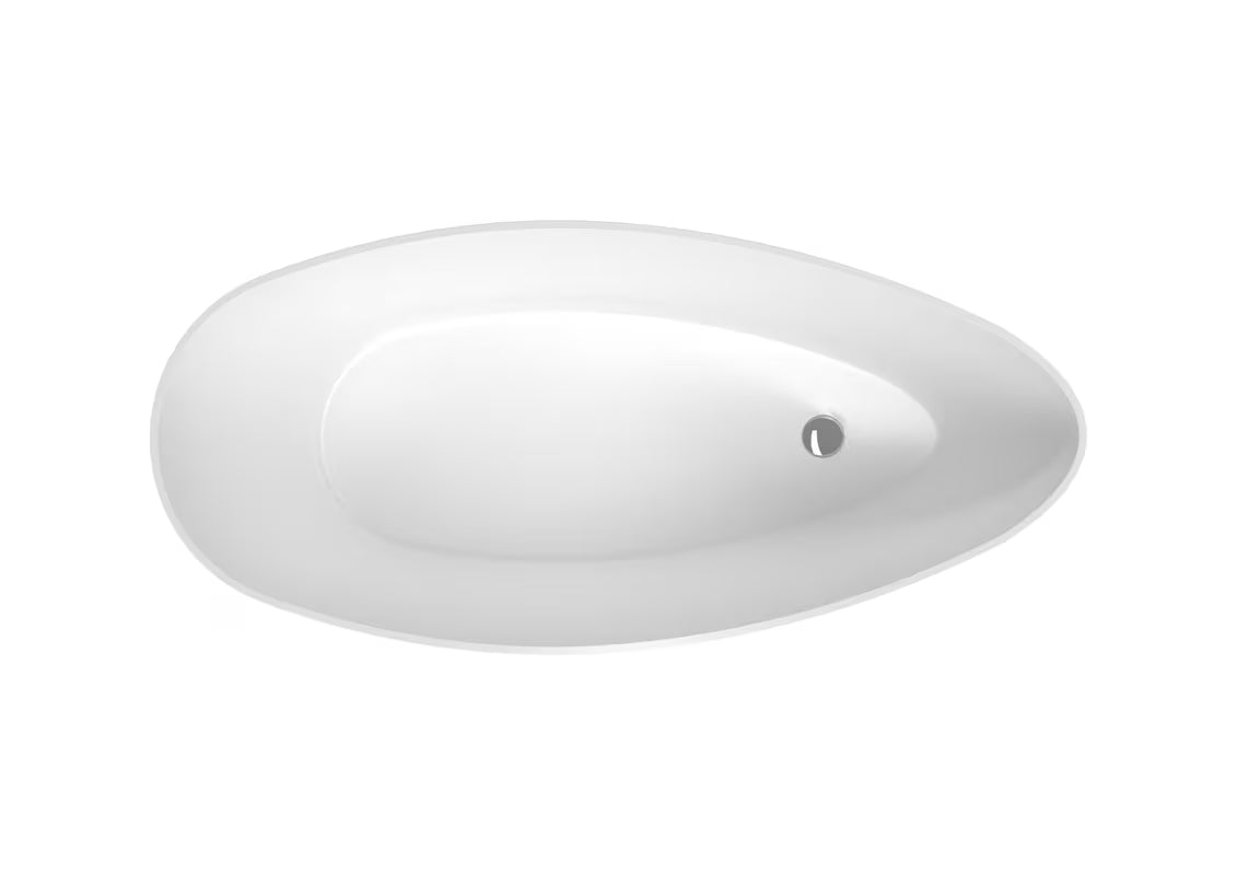 Samostojeća kada SAT od lijevanog mramora 156x71 cm u lijevoj i desnoj izvedbi