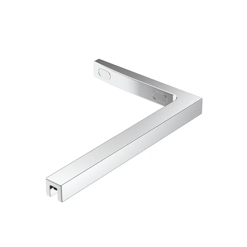 Walk-in tuš stijena SAT Walk-in 100 cm u krom izvedbi s prozirnim staklom i intimnom trakom