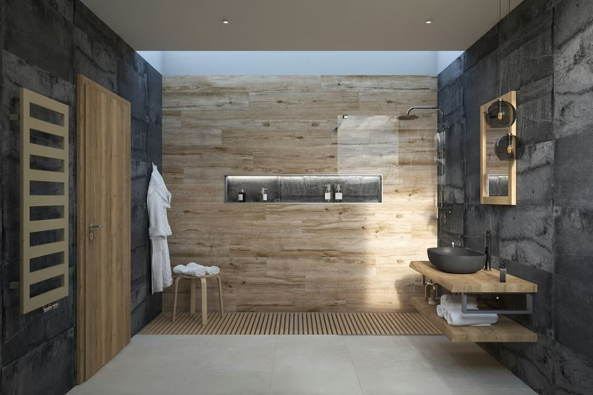 SAT Walk-in tuš stijena Walk-In 140 cm od prozirnog sigurnosnog stakla s kromiranom potpornom šipkom