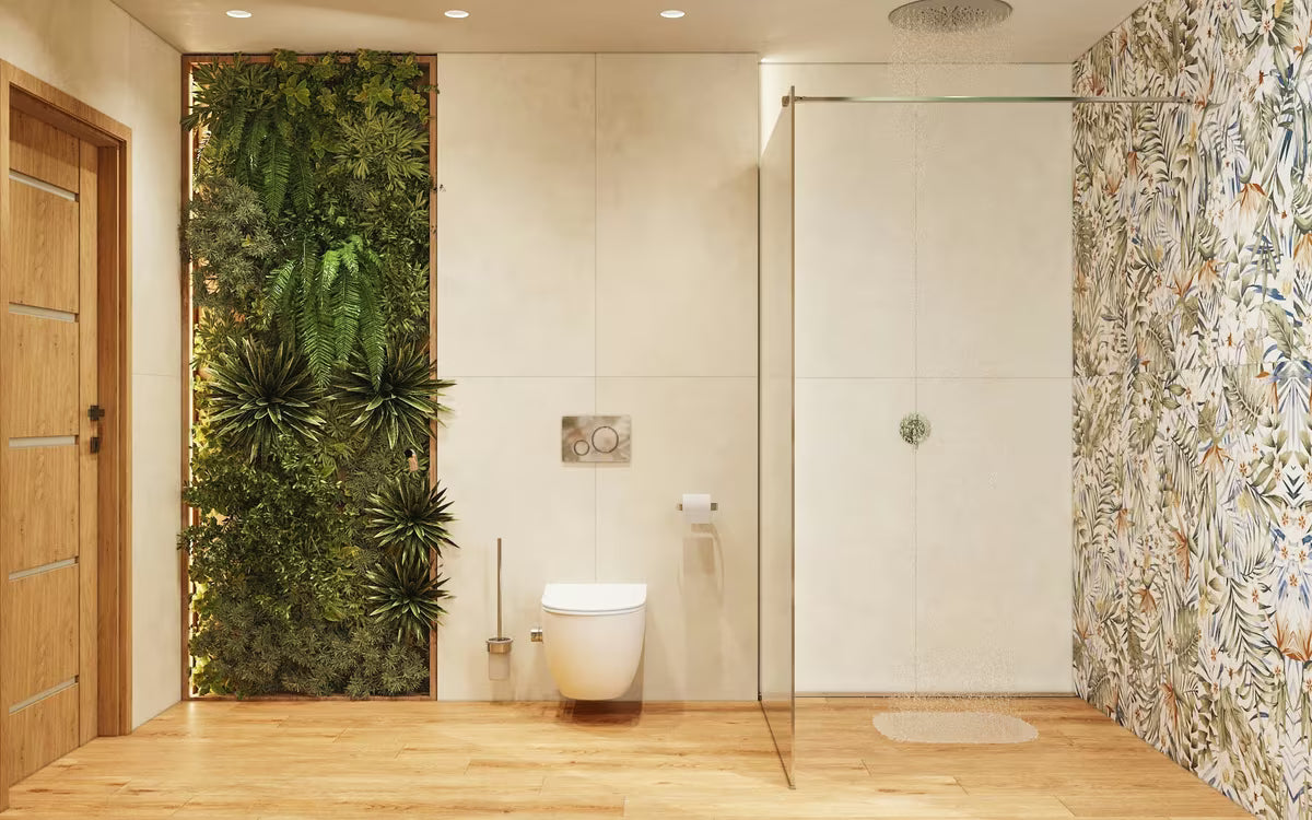 SAT Walk-in tuš stijena Walk-In 120 cm s prozirnim staklom i kromiranim profilom