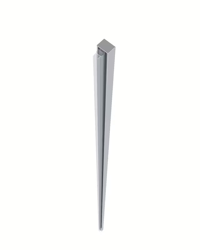 Krom niša profil SAT Walk-In Xmotion pro walk-in stijenke debljine 8 mm
