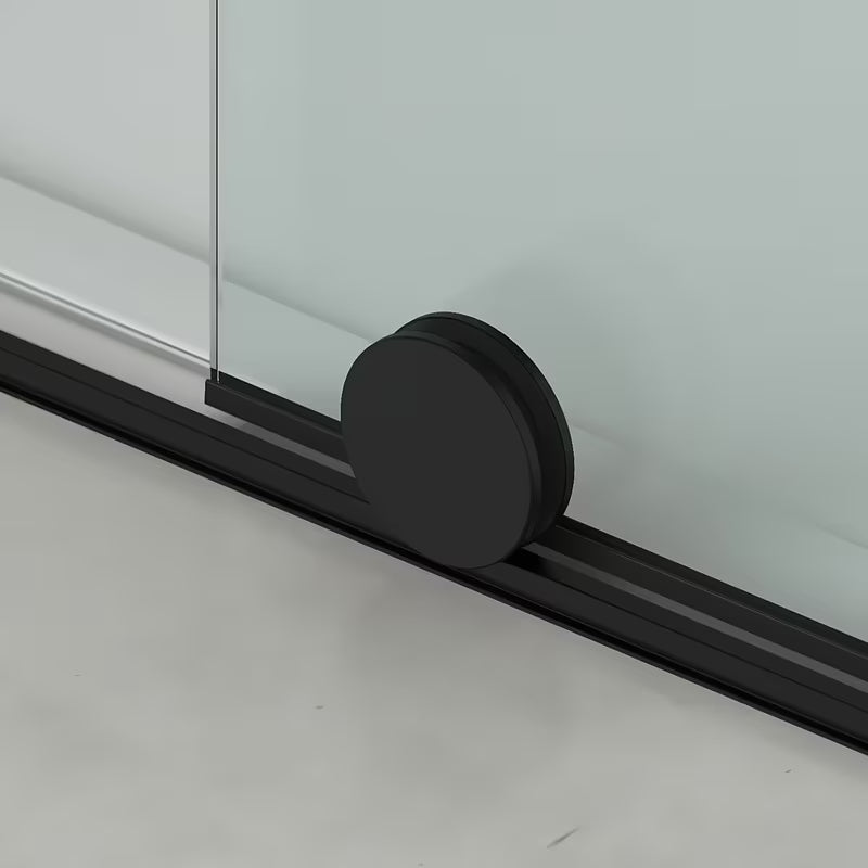 Tuš kabina SAT Xmotion 120x90 cm u crnoj izvedbi s prozirnim staklom i kliznim sustavom