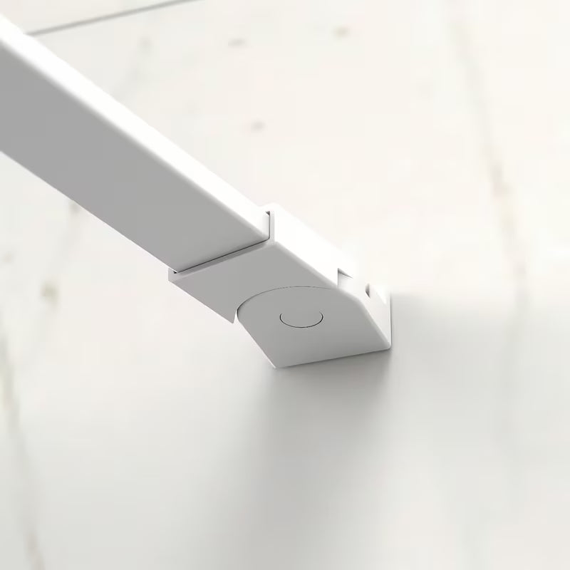 Paravan za Kadu SAT Walk-In Xmotion 150 cm s prozirnim staklom i bijelim profilima