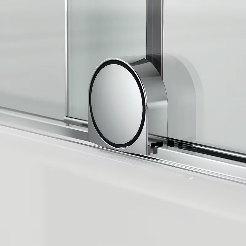 Paravan za Kadu SAT Walk-In Xmotion 150 cm u krom izvedbi s kliznim dijelom i premazom Easy Clean