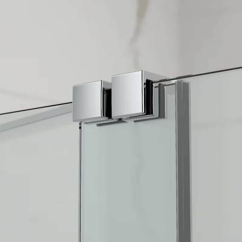 Paravan za Kadu SAT Walk-In Xmotion 150 cm u krom izvedbi s kliznim dijelom i premazom Easy Clean