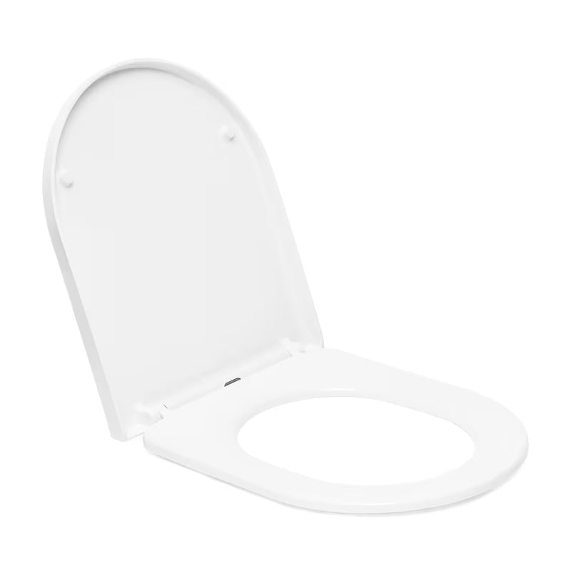Bijeli WC daska SAT s soft Close i jednostavnim skidanjem pro radi lakšeg čišćenja