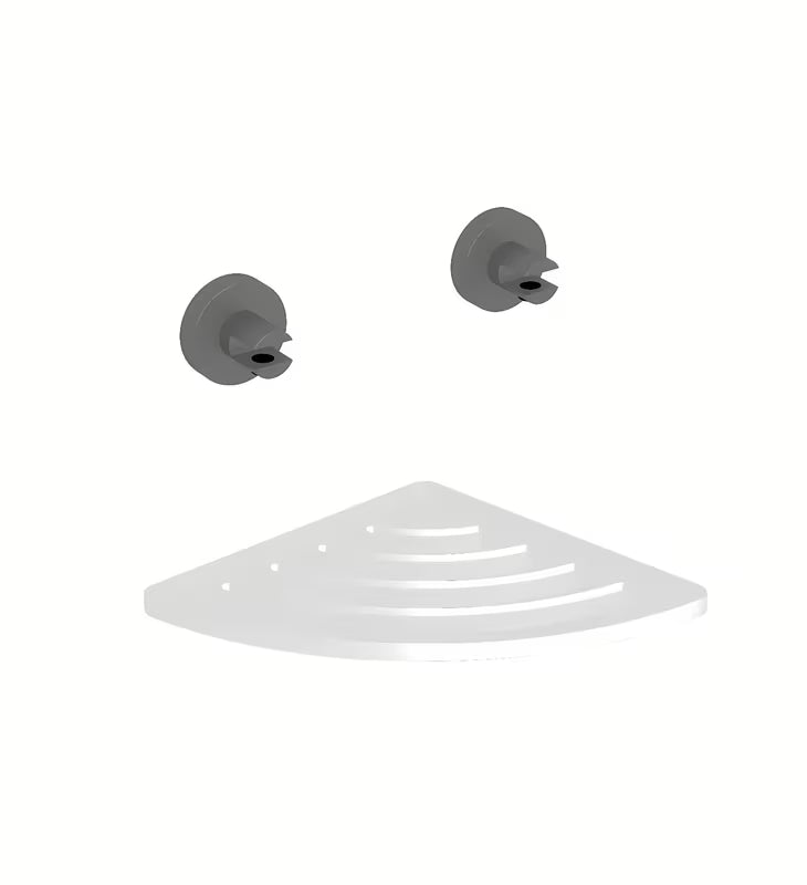 Set kupaonskih dodataka SAT X-Way s PVD površinom u minimalističkom dizajnu