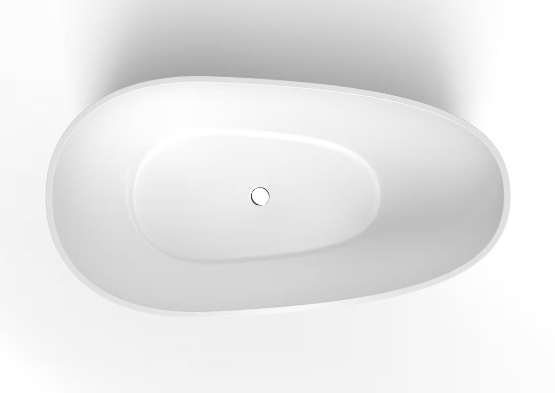 Samostojeća kada SAT Zita od lijevanog mramora 170x88 cm, lijeva i desna varijanta