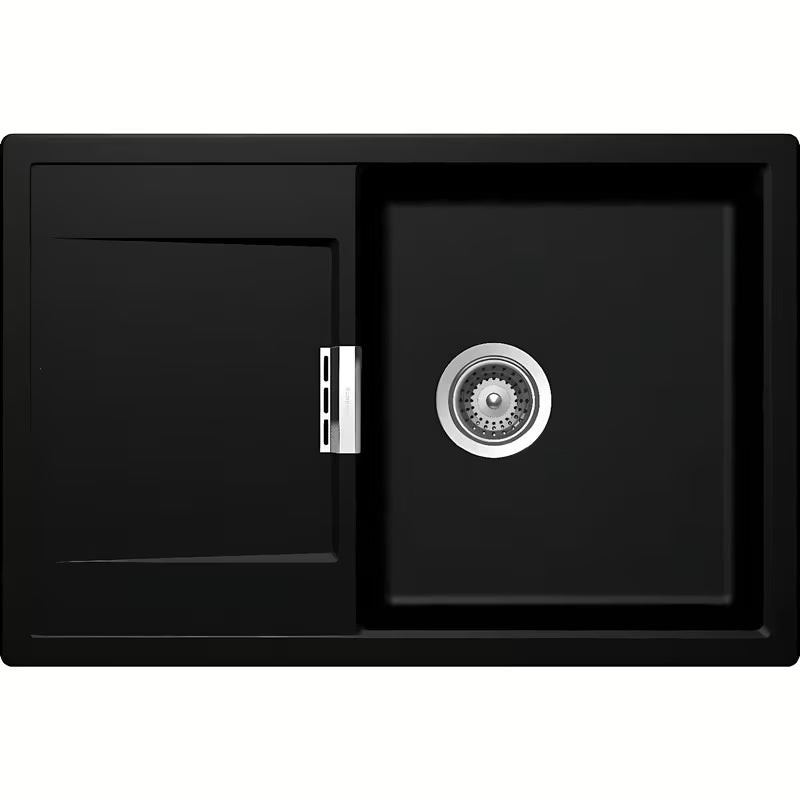 Granitni sudoper Schock Mono D100 s ocjeđivačem u boji magma pro ugradnja na radnu ploču