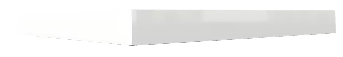 Bijela akrilna obloga za tuš kadu SIKO Limcc, uklonjiva obloga pro jednostavno održavanje odvoda.