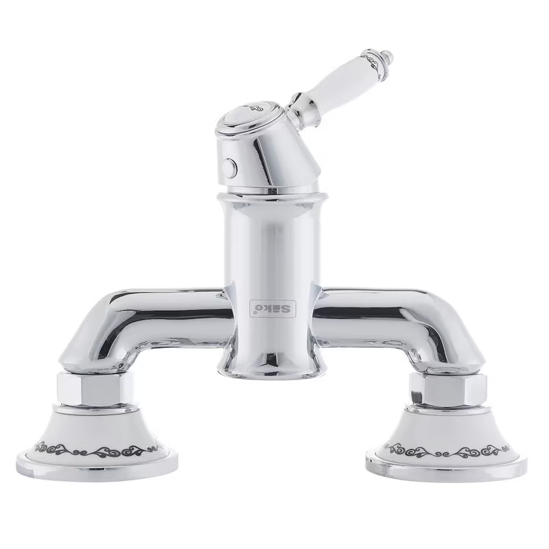 Retro jednoručna baterija miješalica za tuš SIKO Provence u krom izvedbi pro za zidnu montažu