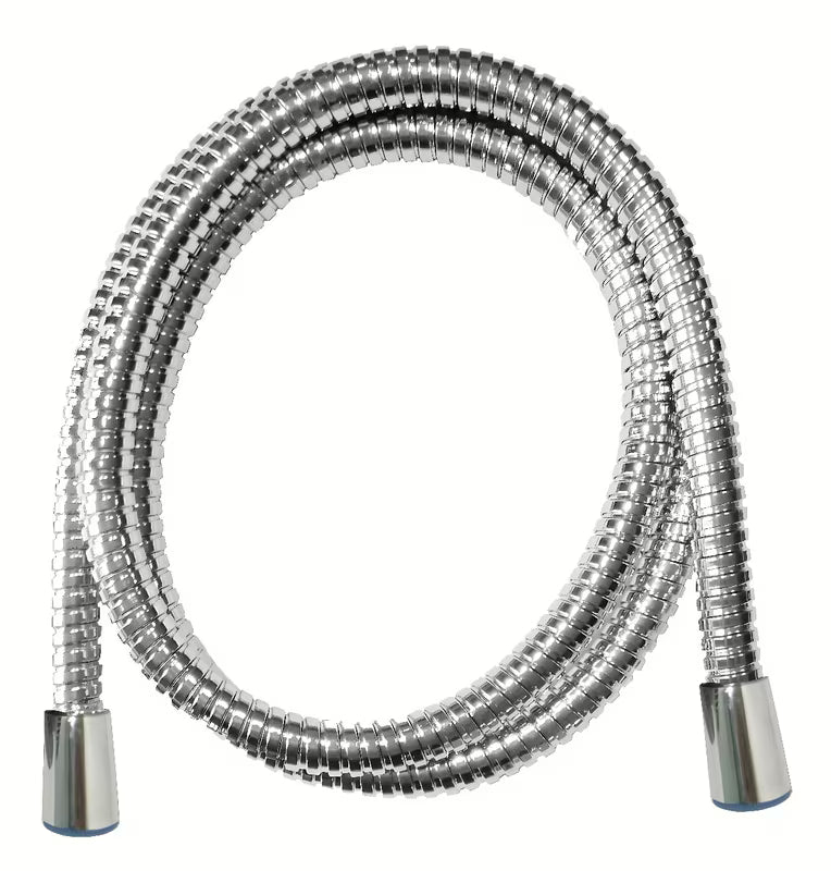 Kromirano metalno tuš crijevo SIKO duljine 2 m s funkcijom AntiTwist protiv uvrtanja.