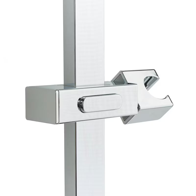 Tuš set SIKO Chrome s ručnim tušem s dvije funkcije i dva držača tuševi.