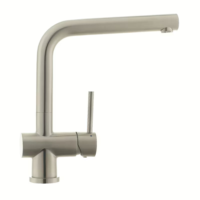 Inox miješalica za sudoper SIKO Steel s okretnim izljevom u mat izvedbi supersteel